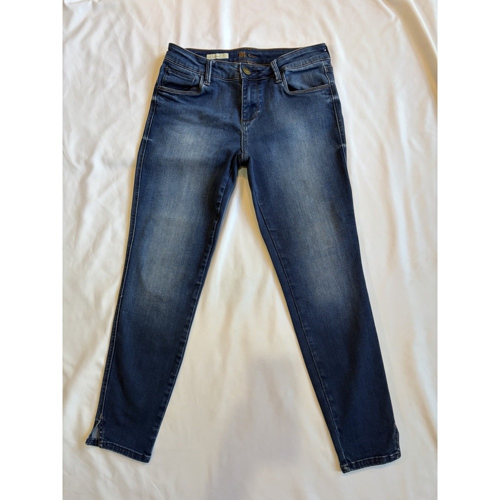 Kut From the Kloth Blue Jeans Women's Regular Size 4, EVA Ankle Skinny